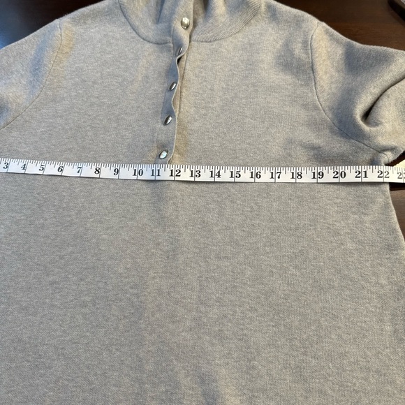 Soft Surroundings Long Sleeve Henley Tunic Sweater 1X - Picture 8 of 9